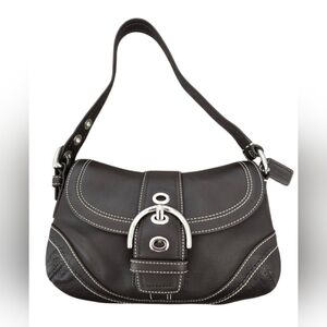 Coach Y2K '07 Small Soho Flap Shoulder Bag F10909 chocolate brown PRISTINE